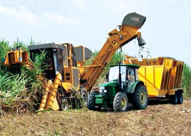 original robotization sugarcane harvester sugarcane