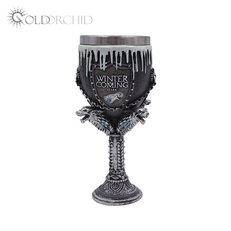Game of Thrones Coffee Mug Wholesale Goblet Resin Stainless Steel Beer Cup