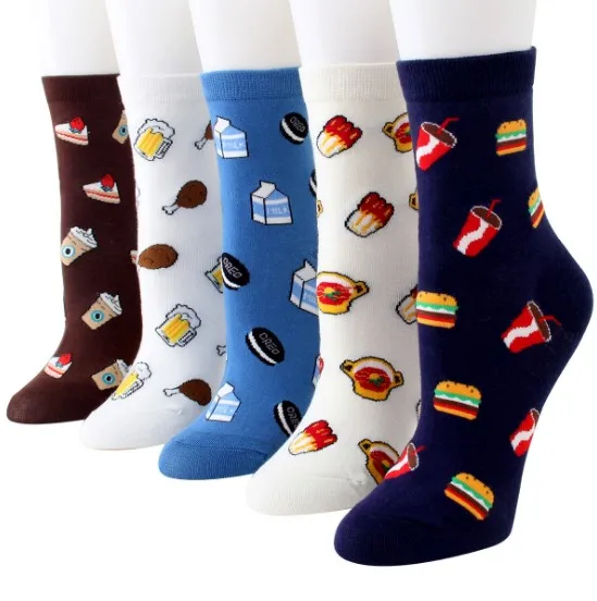 Cartoon Cotton Socks Women Korean Kawaii Women Cute Socks Casual Meias Funny Socks For Women Girl