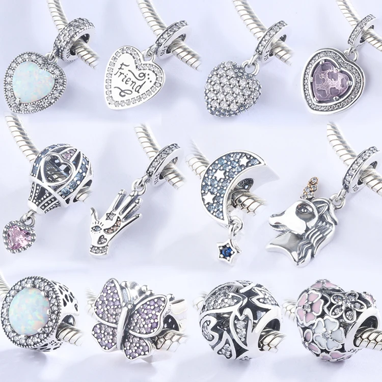 

wholesale women 925 silver necklace diy jewelry accessories for girls