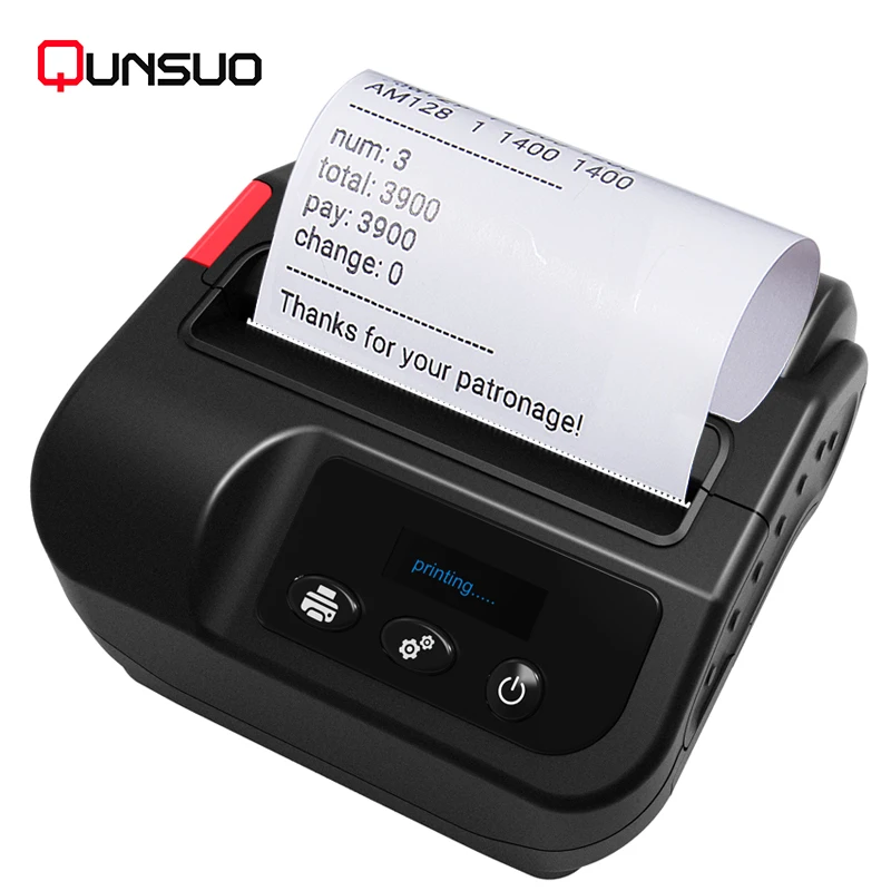 

Android thermal 80mm portable cell phone printer