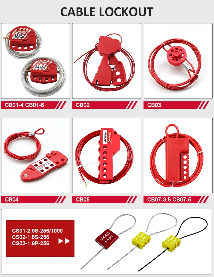 Hot Sale Security Adjustable Aluminum Alloy Container Cable Seal Lock