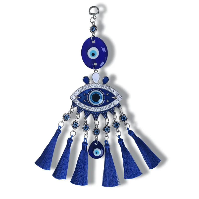 

2021 Latest Anti-evil Turkish Blue Eyes The Zal Eye The Blue Glass Hanging Walls