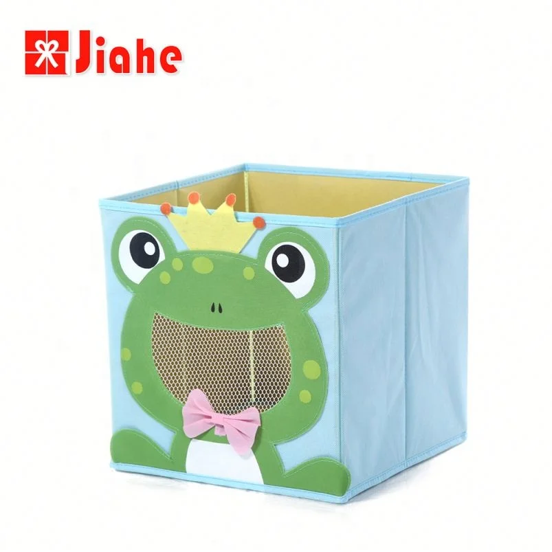 Foldable Cartoon Animal Designs Kids Toys Storage Cube