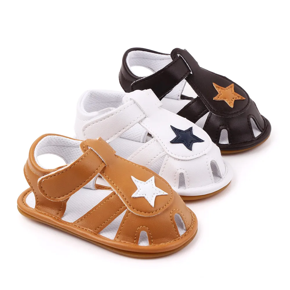 

Spring And Summer Five Pointed Star Sandals Soft Sole Baby Toddler Shoes