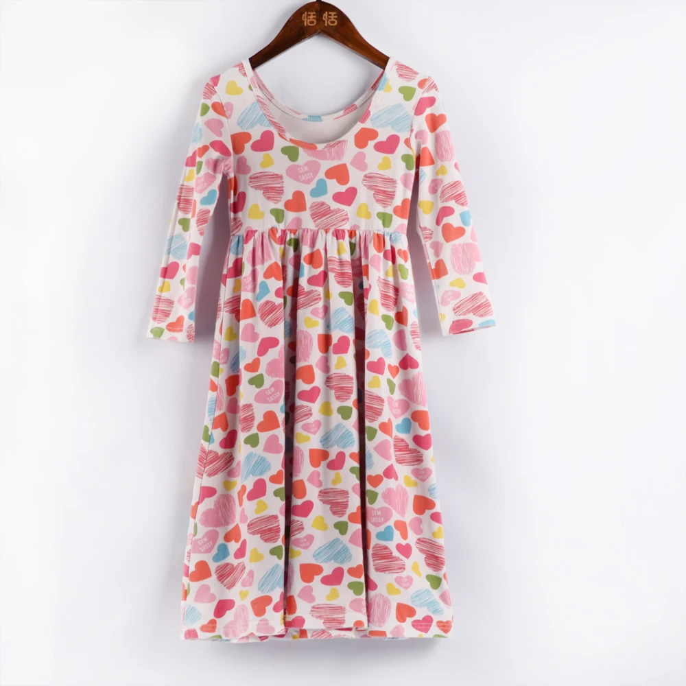 

Baby girl floral maxi long dresses with floral printed dresses for kids 6 to 14 years, Accepted customized