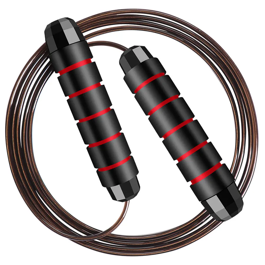 

Sports Cardio Workout Skid Grip Speed Jump Rope Designed for Gym Indoor Skipping Rope jumprope