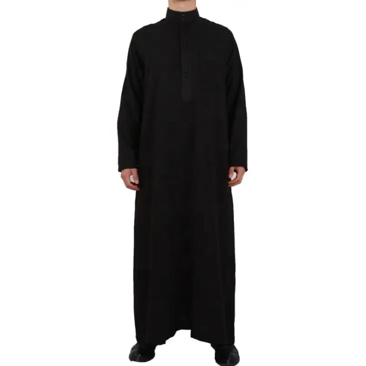 

Muslim Islamic Man Long Clothes abaya Arab robe thawb thobe for Men Male 2021022001