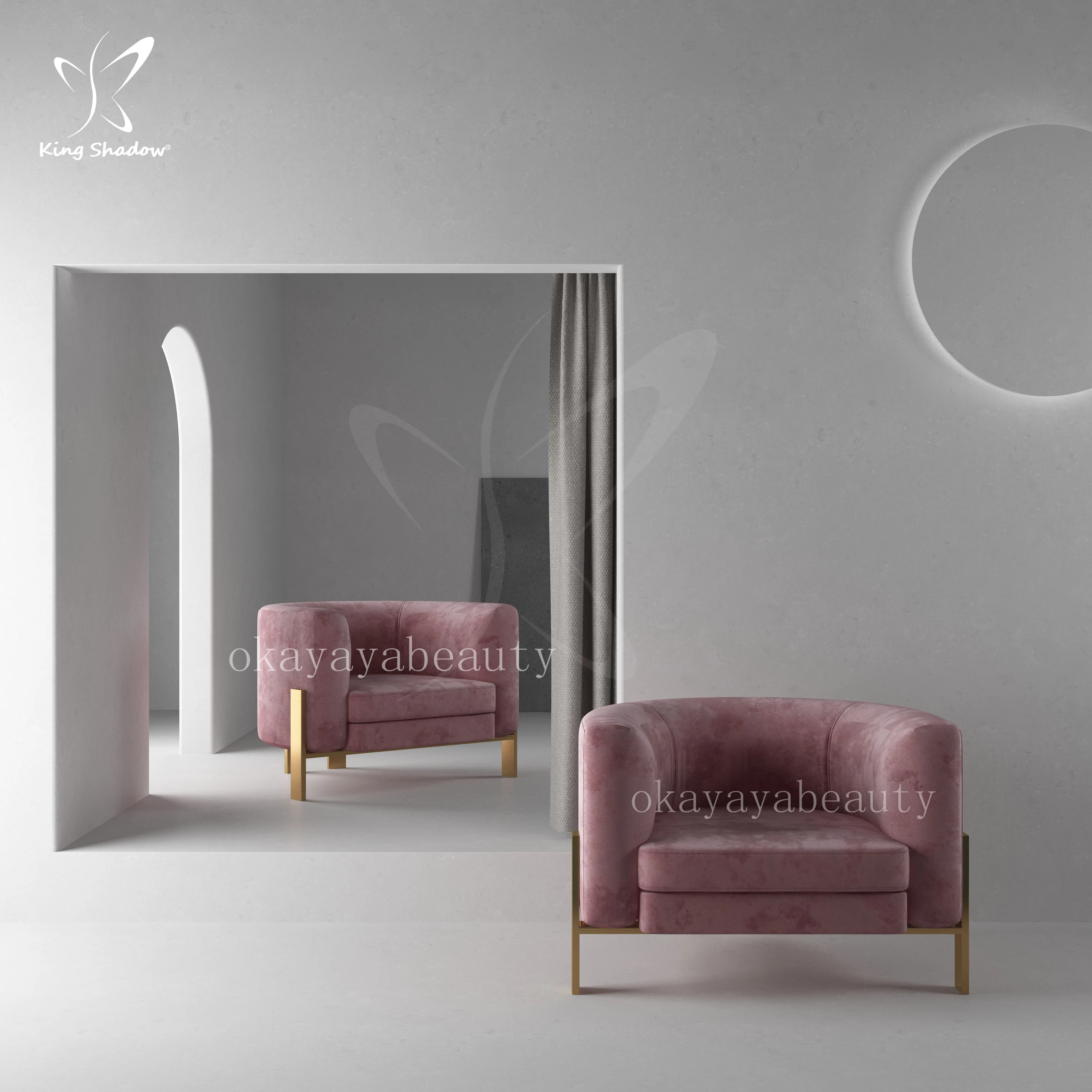 

Original design pedicure sofa manicure beauty salon pedicure chair with sink