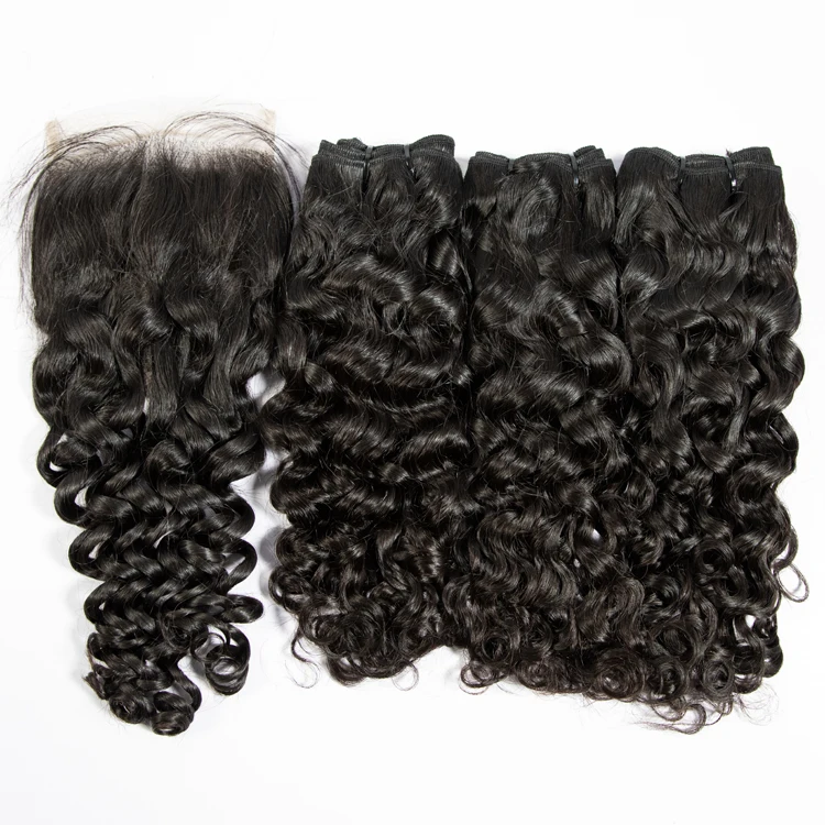 

Grade 10a HD closure peruvian hair Italian curly bundles with closure, human hair bundle closure, peruvian hair lace closures, Natural color #1b,light borwn, dark brown