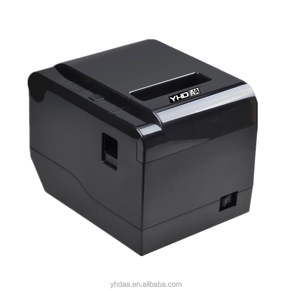 

High Speed 80mm 3Inch Desktop Thermal Sticker Price Label Printer USB interface, Black color