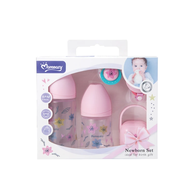 
baby feeding set MOQ one carton ready goods factory directly supply baby products newborn set 