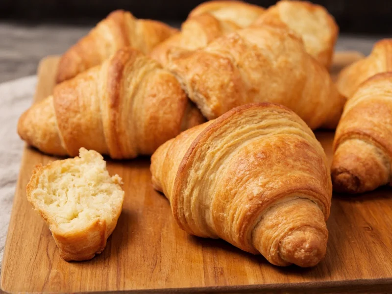 homemade croissant