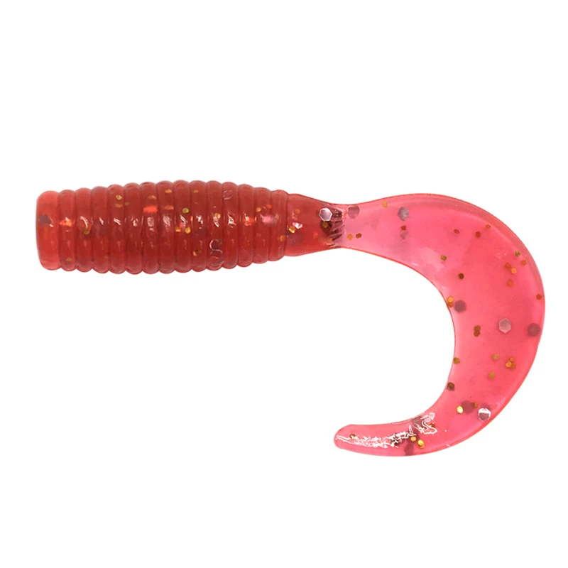 

Artificial Bait Newbility vivid natural fish shape fork tail multicolor soft bait 3.8cm soft plastic fishing lures, Vavious colors