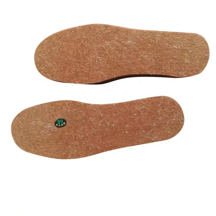 

comfortable wool felt insoles Wool Felt Safety Shoe Insole, Light grey/dark grey or custom