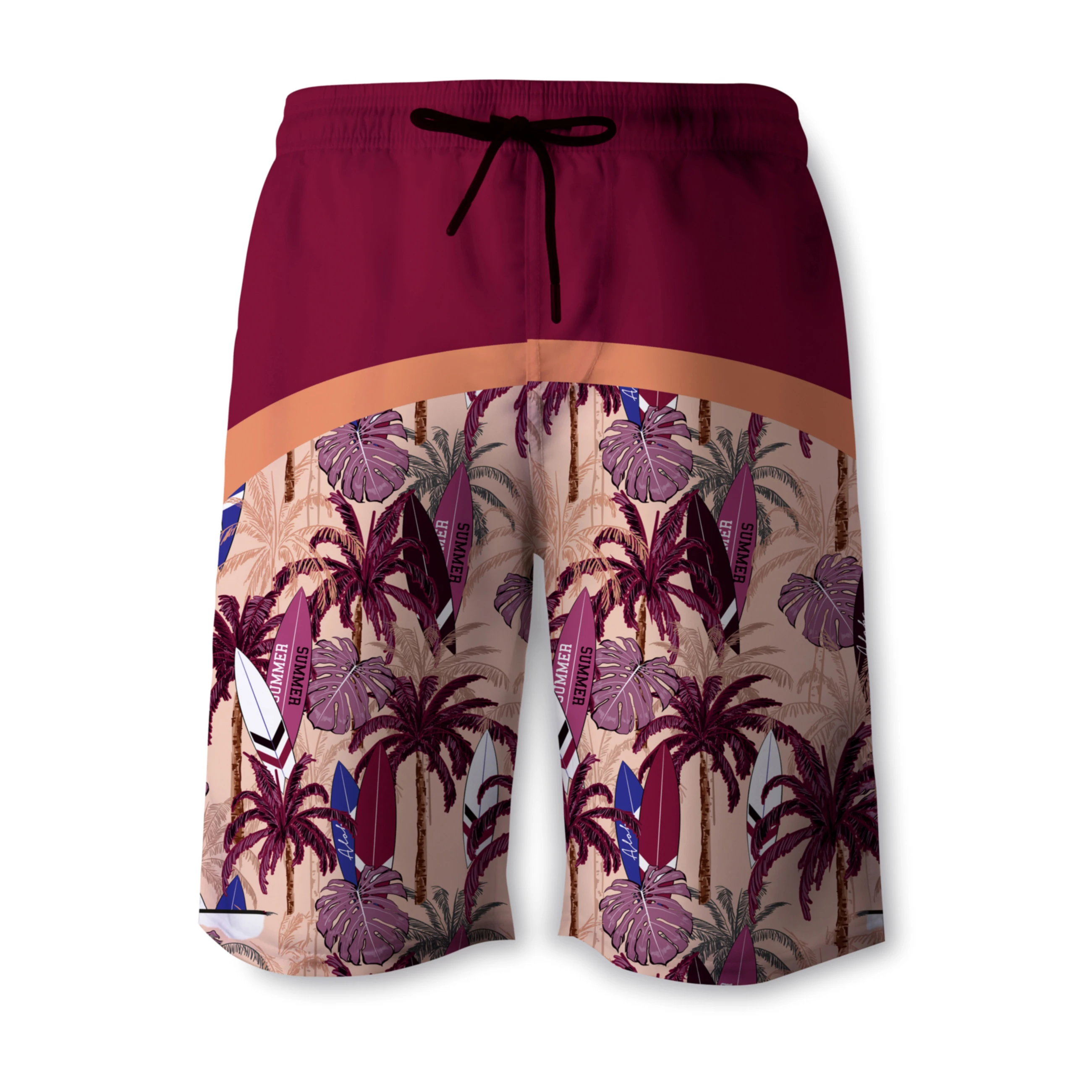 

2021 designer famous brands custom logo quick dry swimming shorts fashion beach shorts swim trunks for men, Printed brilliantly