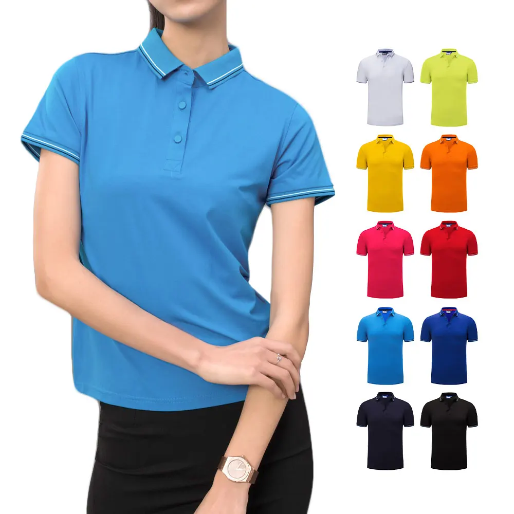 

Polo tshirts wholesale cotton brand plain t-shirts custom printing unisex polo shirts