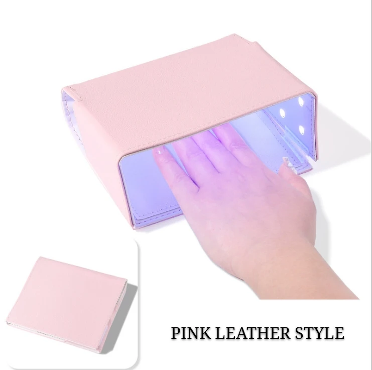 

New Product 54W Fold Lamp Nail Dryer 18LEDs UV Lamp For Drying Gel Mini Portable Nail Lamp Manicure Tools