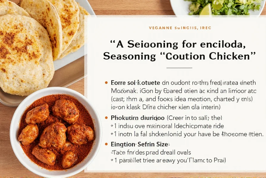 Chicken Tacos with Seasoning