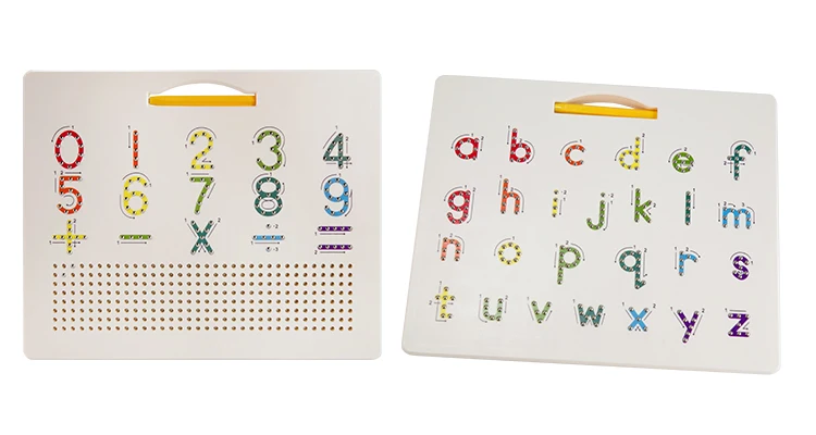 magnetic letter tracing board