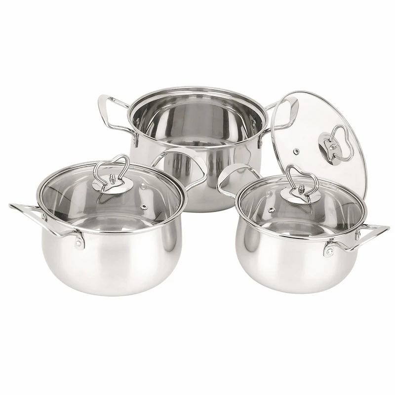 Restaurant Cookware Set Kitchen Ware Stainless Steel Cookware Sets