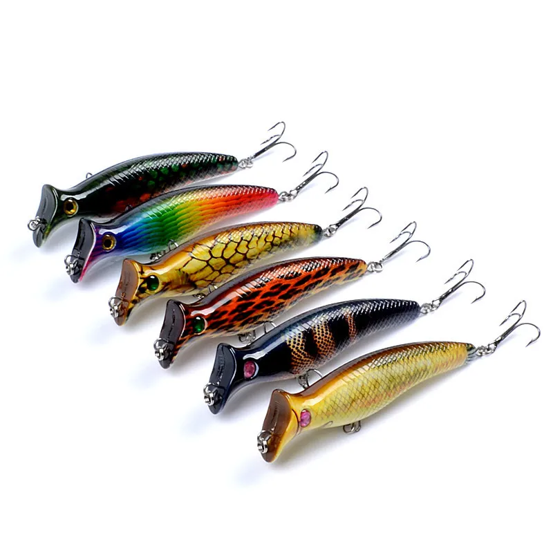 

In Stock 20g Bodies Artificial Bait Big Popper Lures Sea Saltwater Floating Topwater Fishing Lure