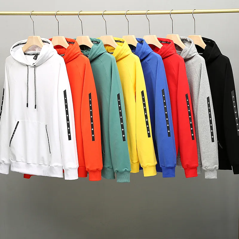 

Paragraph spring and autumn cotton hooded sweater Male Plus-sized plus-sized relaxed casual pullover80-300Jin wear