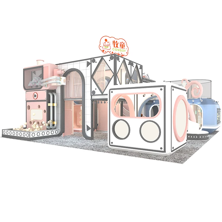 

Commercial Children Awesome Design Indoor Soft Playground Equipment At Amusement Parks And Pre-schools For Kids