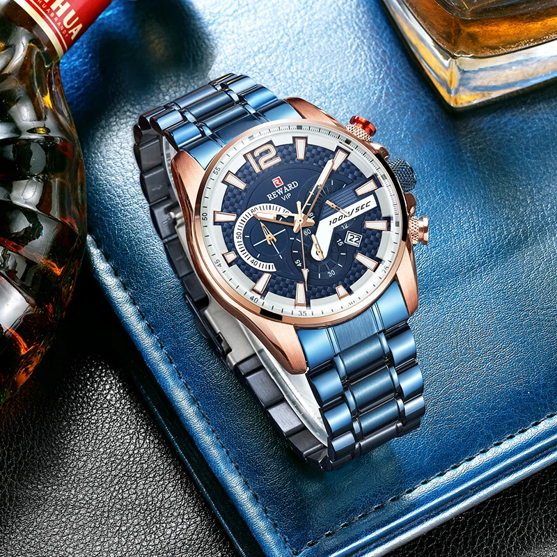 

Reward Modern sport military calendar date watch quartz for men custom wholesale japan movement Gents Timepiece wrist clock