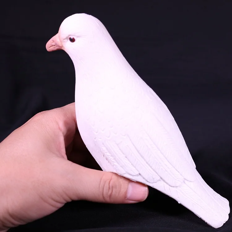 Funny magic Living Latex Dove Dove Magic propClose-up magic tricks gimmick 