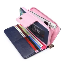 OEM Cash Cellphone Pocket PU Leather Clutch Bags A