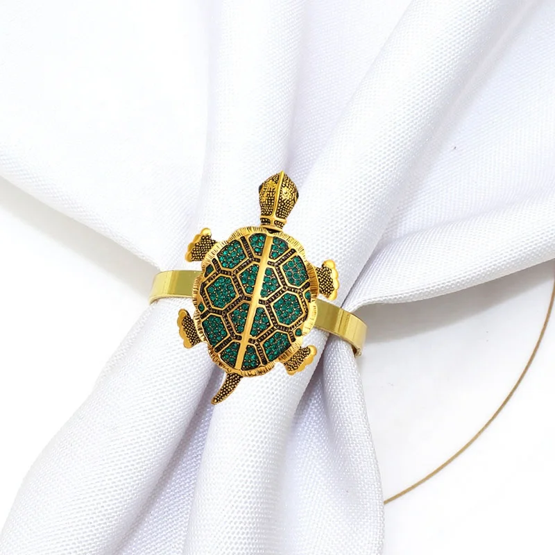 

Ocean Themed Sea Turtle Napkin Ring Animal Napkin Ring Decorate Your Table to Create an Impressive Banquet for You HWD142