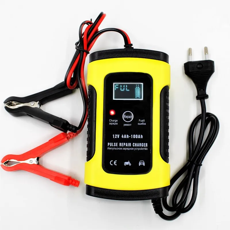 

US EU AU Plug 2mAh-90mAh US EU AU Plug Automatic Smart Motorcycle Battery Charger Maintainer Pulse Repair Charger Dropshi