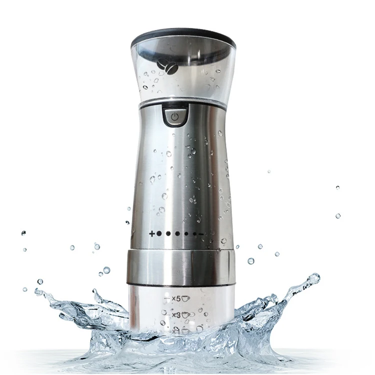 

Wholesale New Electric Coffee Mill Stainless Steel Burr Coffee Grinder with USB Rechargeable