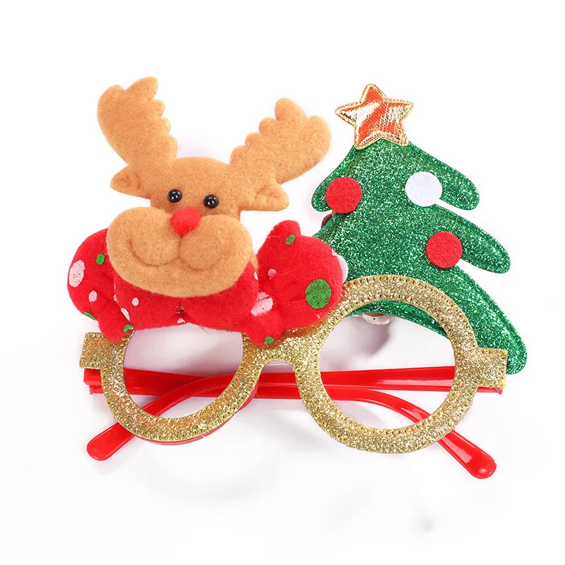 

Christmas glow decoration party glasses, Red