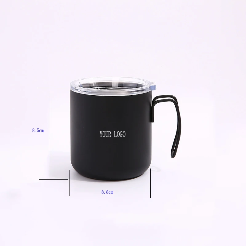 

2023 CHUFENG Brand Stainless Steel 304 Double Wall Vacuum Thermal Coffee Cup with Handle