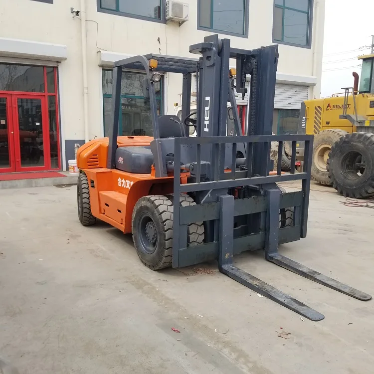 
China diesel engine 7 ton used forklifts for sale 