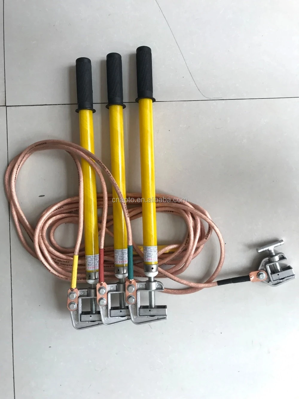 0.4kv Portable Grounding Set With Earthing Wire And Clamp Buy