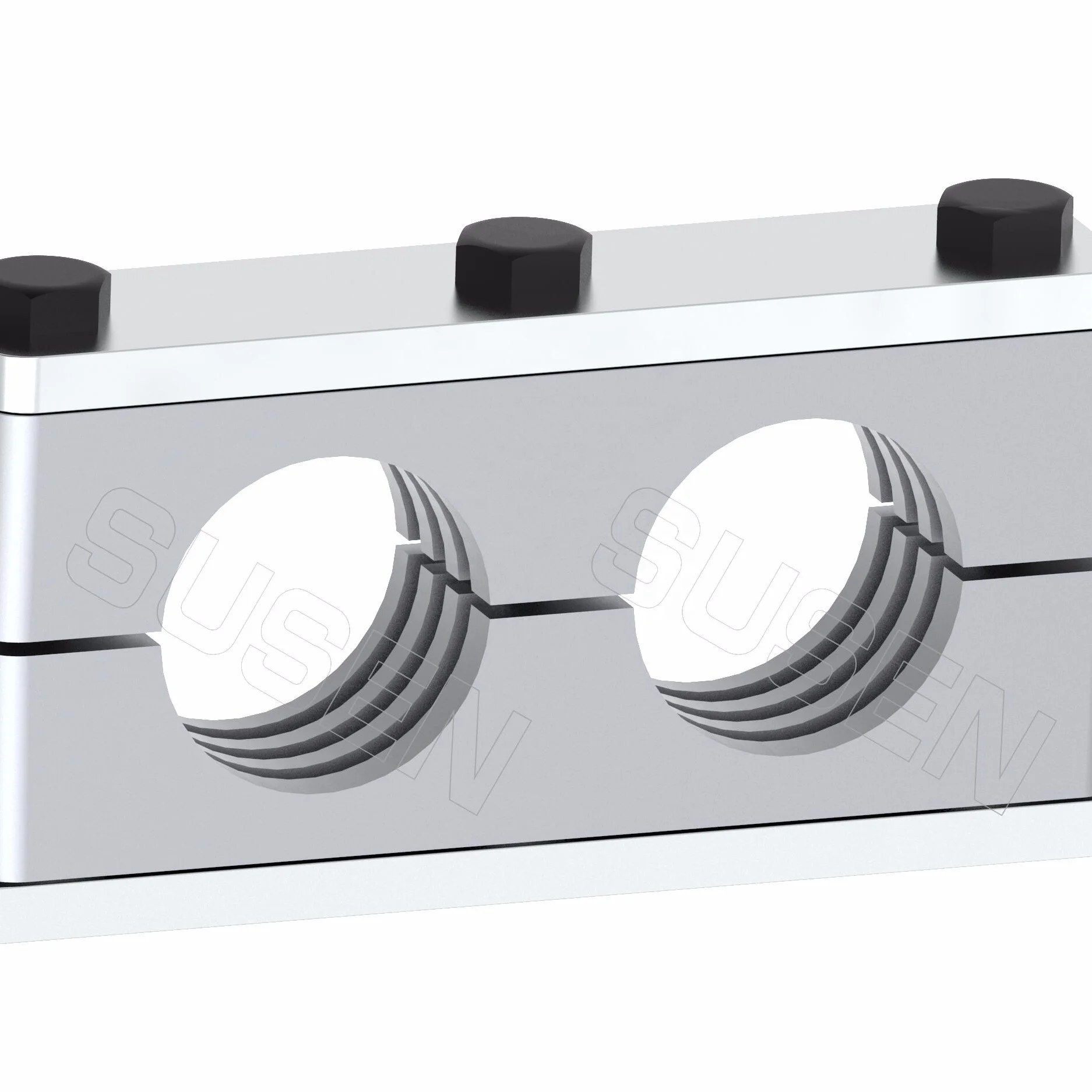 
light heavy duty single hole and double hole hydraulic pipe clamp 