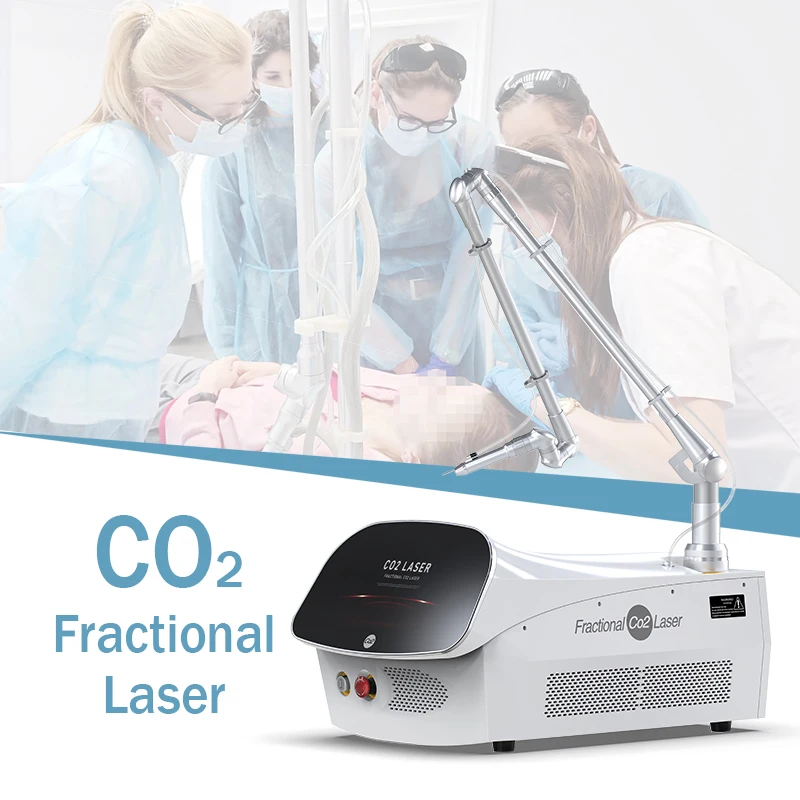 

New RF tube co2 laser skin resurfacing skin rejuvenation scar removal 10600nm co2 fractional laser machine
