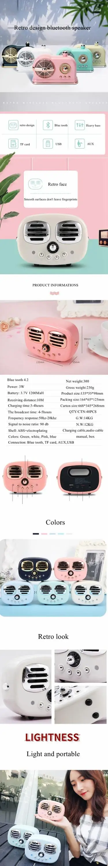 Portable mini Wireless Multi Function Bluetooth Speaker - ANKUX.COM