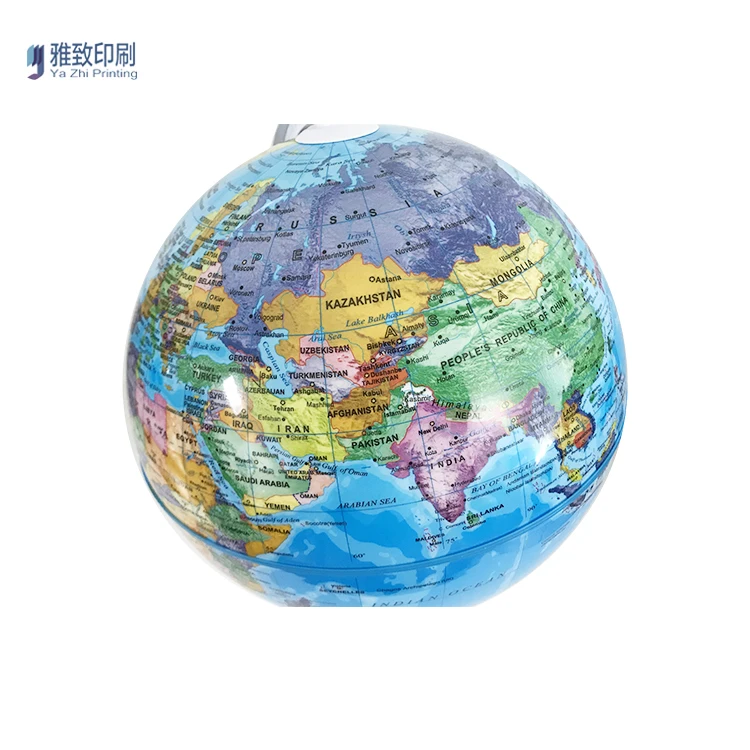 
Desk Top Decorative Kid Toy Gift Mini Globe For Geography Education Teaching 