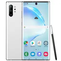 

Full screen smart Phone Note10+6.5 inch Dewdrop Display Unlocked Cheap Android 9.0 system SmartPhone 8G+128G