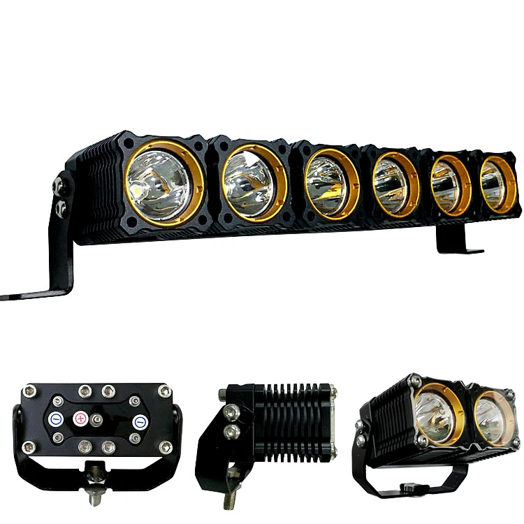 Newest design barra led 4x4 modular kit 500w car offroad led light bar for trucks