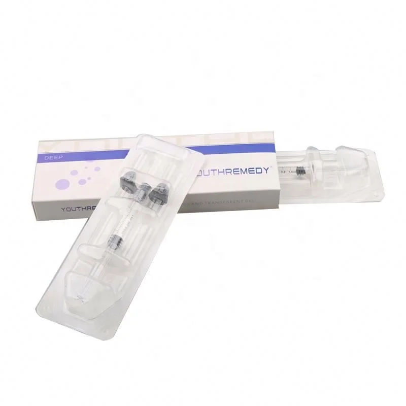 

Face Care Dermal Filler Injection 1ml Hyaluronic Acid Syringe, Transparent