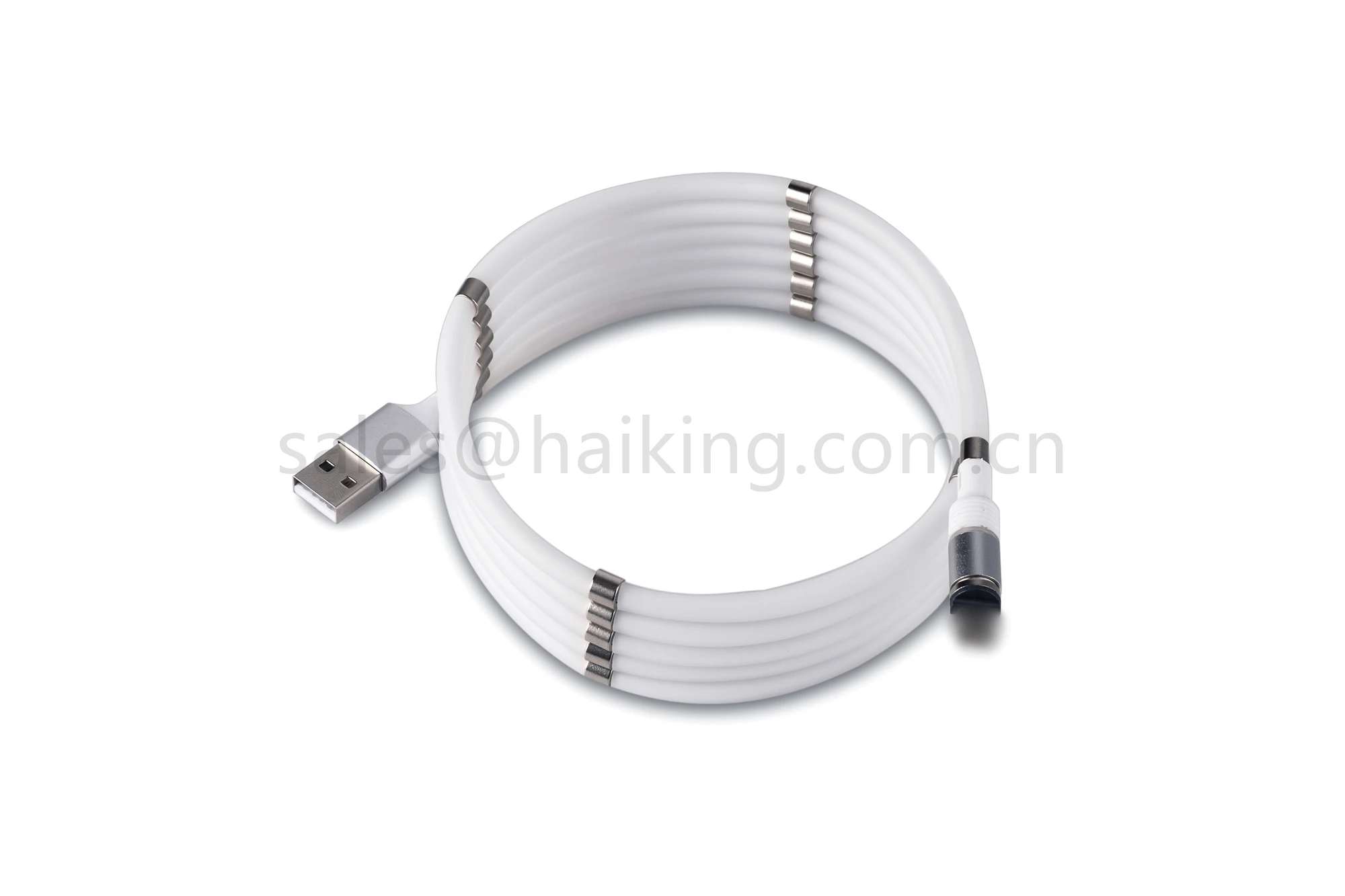 For iPhone SE Magnetic Head USB Cable Data Sync Charging Cable 2020 New SuperCalla Design - ANKUX.COM