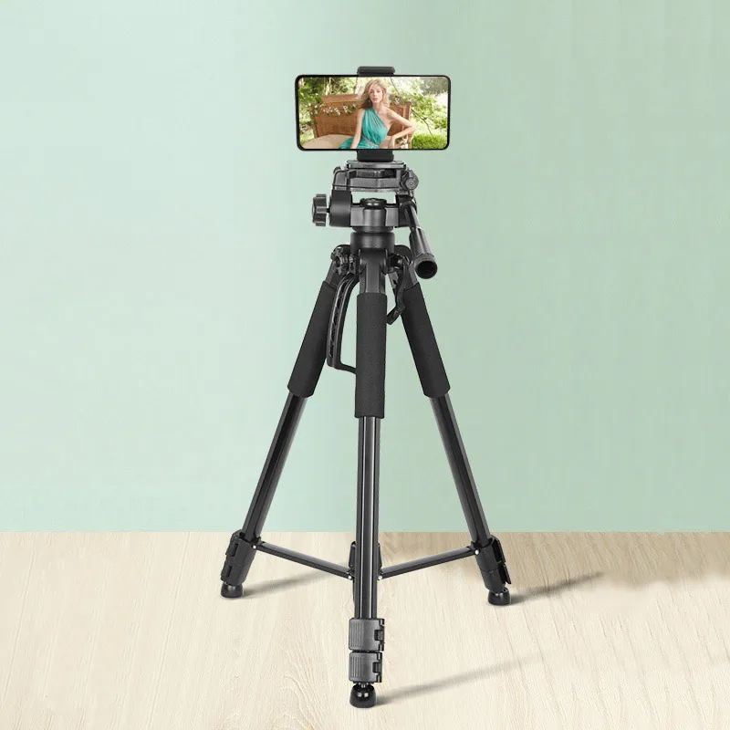 

Sample Free Light Phone Stand Dslr Tripod Professional Overhead Tripod Stand For Phone, Black