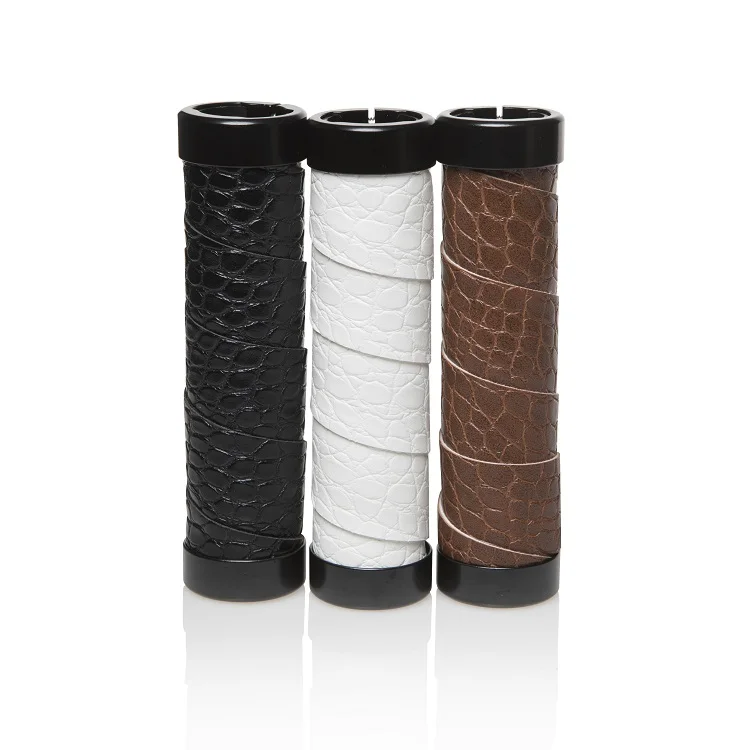 

A pair price MONTANA bicycle grips alligator stripes warp grips with aluminum alloy ring