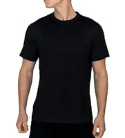 

Men's short sleeve bamboo vestidos Merino wool t shirt for men