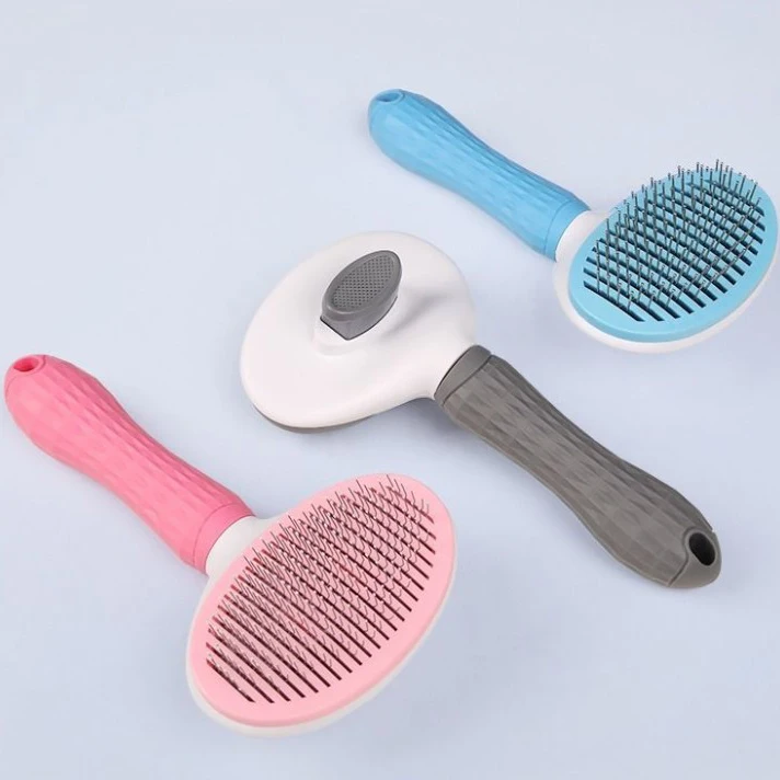 

Manufacturer wholesale cat comb Hair removal brush Special pet cat supplies for cleaning long hair Dog hair removal comb, Customized color